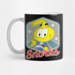 Snorkland Chronicles Commemorate the Playful Antics and Memorable Moments of Snorks Characters on a Tee Mug